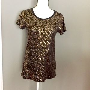 ✨DKNY Sparkly Sequin Top ✨